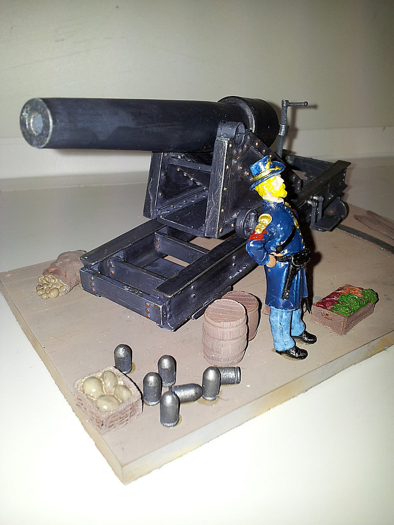 US Civil War 54mm Cannon (Parrott Rifle)